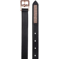 Produktbild von Waldhausen Steigbügelriemen X-Line Rosé aus Leder Schwarz 130 cm