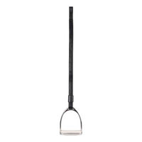 Produktbild von Waldhausen Steigbügelschlaufe aus Kunststoff in Schwarz 60 cm - 45 cm
