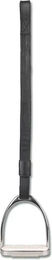 Waldhausen Steigbügelschlaufe aus Leder 80 cm Schwarz - 80 cm – Bild 1 von 2