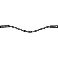 Produktbild von Waldhausen Stirnband X-Line Boost Dunkelgrau für Warmblut