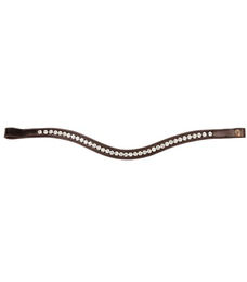 Waldhausen Stirnband X-Line Classic für Pferde braun – Bild 1 von 2