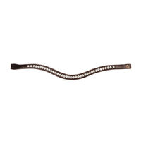 Produktbild von Waldhausen Stirnband X-Line Classic für Pferde braun