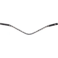Produktbild von Waldhausen Stirnband X-Line Glam in Schwarz mit Perlmutt und Grau für Ponys