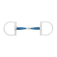 Produktbild von Waldhausen Sweet Iron D-Ring Gebiss 7cm x 14mm x 11,5cm Silber