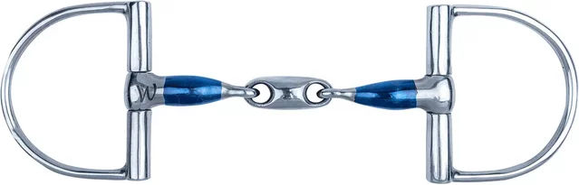 Produktbild von Waldhausen Sweet Iron D-Ring Gebiss doppelt gebrochen anatomisch Metall S 14mm 10mm - 10 cm