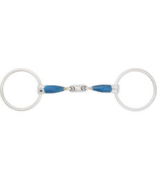 Waldhausen Sweet Iron Wassertrense doppelt gebrannt 14mm Silber – Bild 1 von 1