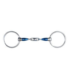 Produktbild von Waldhausen Sweet Iron Wassertrense doppelt gebrochen für Pferde 14,5 cm