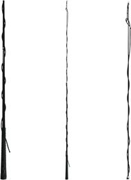 Waldhausen Teleskop-Longierpeitsche Schwarz aus Nylon 300 cm – Bild 1 von 4