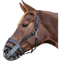 Produktbild von Waldhausen Textil-Maulkorb für Ponys in Schwarz