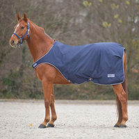 Produktbild von Waldhausen Thermostar Führmaschinendecke aus Polyester in Blau 145 cm - 100 g