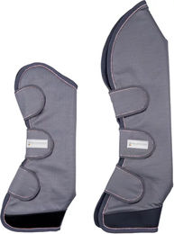Waldhausen Transportgamaschen Comfort Line für Pferde Grau/Rosa 4er-Set – Bild 1 von 3