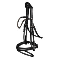 Produktbild von Waldhausen Trensenzaum X-Line Favourite für Warmblut mit Edelstahlgebiss in Schwarz