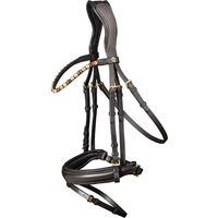 Produktbild von Waldhausen Trensenzaum X-Line Goldheart aus Leder für Ponys in Braun