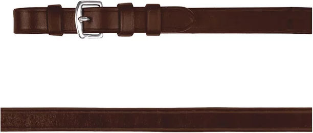 Produktbild von Waldhausen Trensenzügel Xline aus glattem Leder in Braun 16 mm