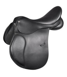 Waldhausen Vielseitigkeitssattel Comfort aus Leder in Schwarz 42 cm – Bild 1 von 3