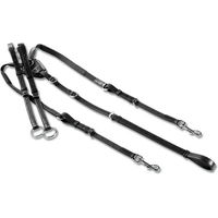 Produktbild von Waldhausen Vorderzeug X-Line mit Elastic für Warmblut in Schwarz