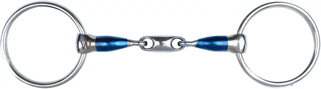 Waldhausen Wassertrense Doppelt Gebrochen Anatomisch Sweet Iron Metall Silber 16 mm S – Bild 1 von 3