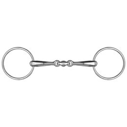 Waldhausen Wassertrense Economic doppelt gebrochen aus massivem Edelstahl S 16mm - 12,5 cm – Bild 1 von 3