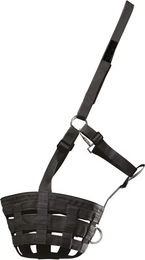 Waldhausen Weide-Maulkorb für Ponys in Schwarz – Bild 1 von 10