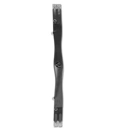 Produktbild von Waldhausen Wembley Ledersattelgurt mit Elastik Schwarz 130 cm