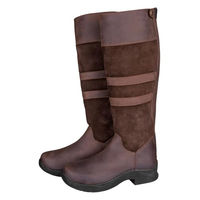 Produktbild von Waldhausen Winter Reitstiefel aus Leder braun wasserdicht Größe 38