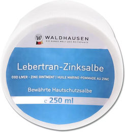 Waldhausen Wundsalbe mit Lebertran und Zink 250 g Dose - 250 g – Bild 1 von 2