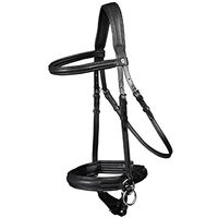 Produktbild von Waldhausen X-Line Gebissloser Trensenzaum Supersoft für Warmblut in Schwarz