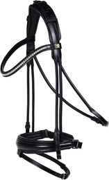 Produktbild von Waldhausen X-Line Grace Zaumzeug für Pferde aus Leder in Schwarz