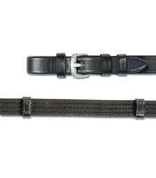Waldhausen X-Line Gurtzügel aus Leder für Warmblut in Schwarz – Bild 1 von 3