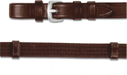 Waldhausen X-Line Gurtzügel für Ponys aus Leder in Braun – Bild 1 von 3