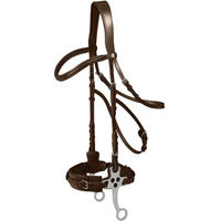 Produktbild von Waldhausen X-Line Hackamore Trensenzaum aus Leder für Vollblut in Braun