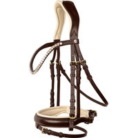 Produktbild von Waldhausen X-Line Ivory Trensenzaum aus Leder für Warmblut in Braun und Beige