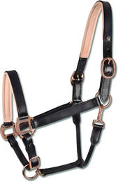 Waldhausen X-Line Lederhalfter für Pferde in Rosa – Bild 1 von 3