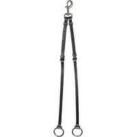 Produktbild von Waldhausen X-Line Martingalgabel mit Snap-Ringen für Warmblut in Schwarz aus Kunstleder