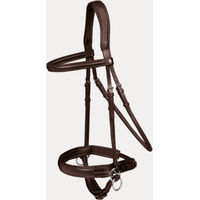 Produktbild von Waldhausen X-Line Supersoft Trensenzaum Gebisslos Braun für Ponys
