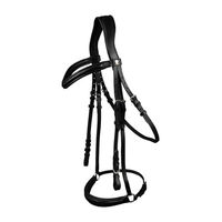 Produktbild von Waldhausen X-Line Trensenzaum Hannover für Warmblut in Schwarz mit Edelstahl