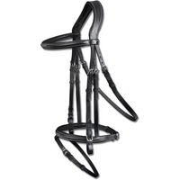 Produktbild von Waldhausen X-Line Trensenzaum Santander für Warmblut in Schwarz mit Edelstahl