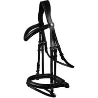 Produktbild von Waldhausen X-Line Trensenzaum Stockholm für Warmblut in Schwarz mit Edelstahlbeschlägen