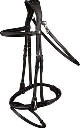 Waldhausen X-Line Trensenzaum Work für Vollblut in Braun mit Edelstahl – Bild 1 von 8