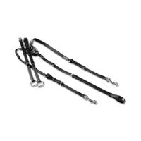Produktbild von Waldhausen X-Line Vorderzeug aus Leder mit Elastic für Pony in Schwarz
