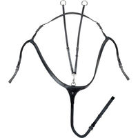 Produktbild von Waldhausen X-Line Vorderzeug mit langer Brücke aus Leder Schwarz Warmblut