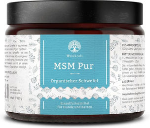 Produktbild von Waldkraft MSM Pur Bio Organischer Schwefel Nahrungsergänzung für Gelenke und Knochen 360g