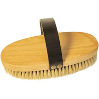 Produktbild von Waldkraft Pferdebürste aus Naturmaterial in Schwarz und Braun