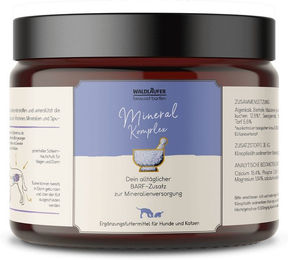 Produktbild von Waldläufer Mineral Komplex Nahrungsergänzung mit Vitaminen für Niere und Verdauung 1000g