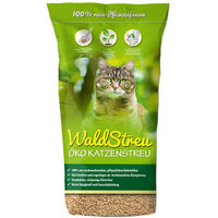 Produktbild von WaldStreu Öko Holzstreu für Katzen unparfümiert 40l - 40 l
