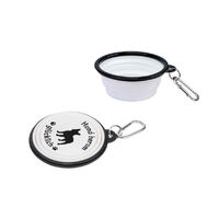 Produktbild von Walkies Faltbarer Reisenapf für Hunde aus Silikon Weiß bb Klostermann - 1 Stk.