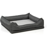 Produktbild von Wallace & Jones Chelsea Hundebett XL mit Memory Foam in Grau