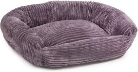 Wallace & Jones Hundebett Cord dunkelgrau Größe S – Bild 1 von 3