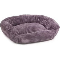 Produktbild von Wallace & Jones Hundebett Cord dunkelgrau Größe S