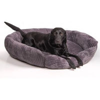 Produktbild von Wallace & Jones Hundebett Cordo aus Cord in Dunkelgrau Größe M